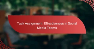 Task Assignment: Effectiveness in Social Media Teams
